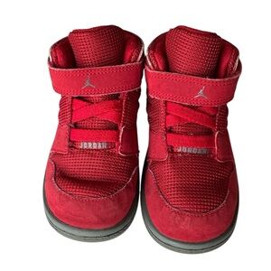 Nike Air Jordan Flight Red Basketball Sneakers Toddler size 8C